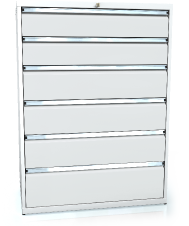 Drawer cabinet 1373 x 1014 x 600 - 6x drawers